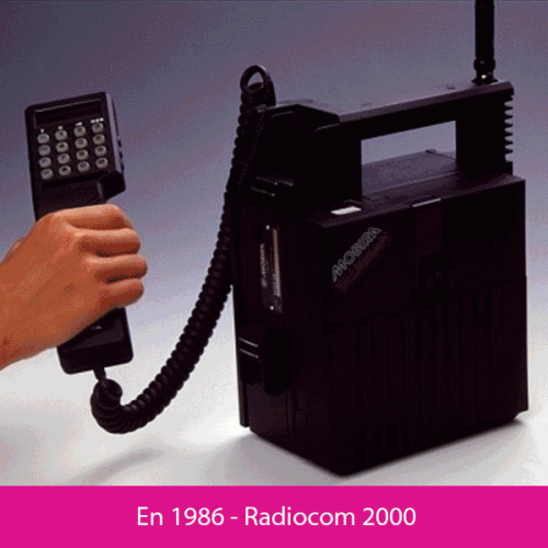 Histoire du téléphone portable